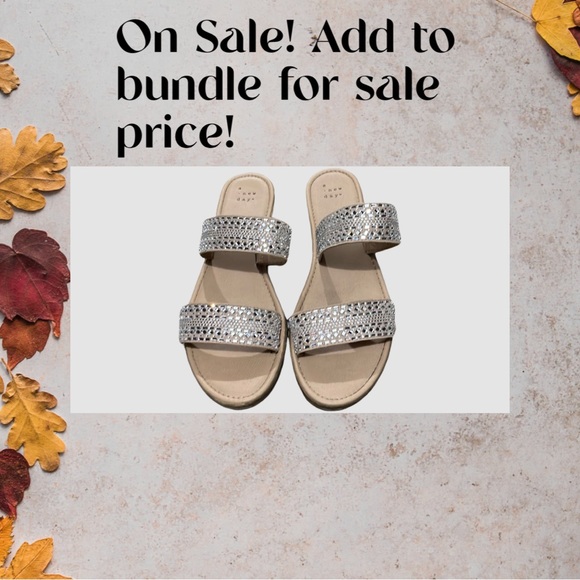 a new day Shoes - A New Day sparkly sandals